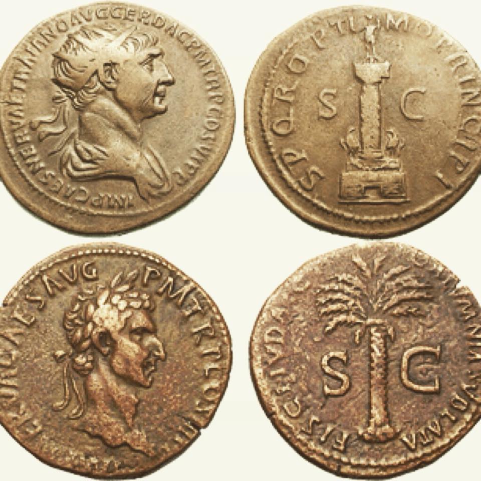 латунь - древний метал - монеты