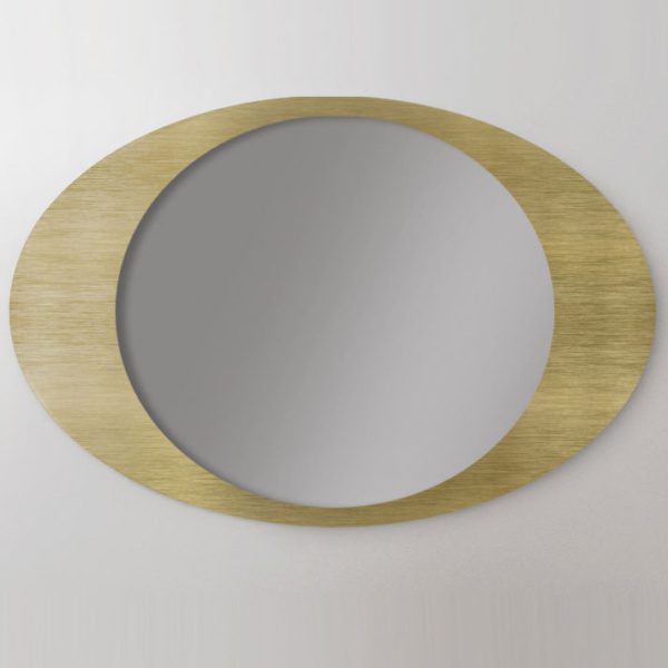 Рамка для зеркала Oculus (латунь, нержавеющая сталь)
