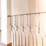 BRASS BALUSTRADE FOR A PRIVATE RESIDENCE