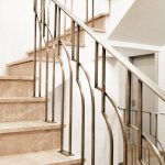 BRASS BALUSTRADE FOR A PRIVATE RESIDENCE