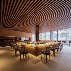 Модернистская эстетика ресторана Four Seasons Модернистская эстетика ресторана Four Seasons