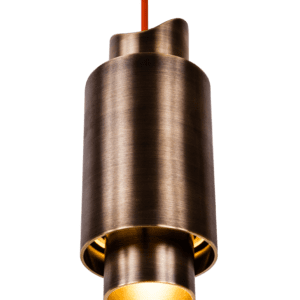 Сделанный вручную светильник из латуни «Бочонок»