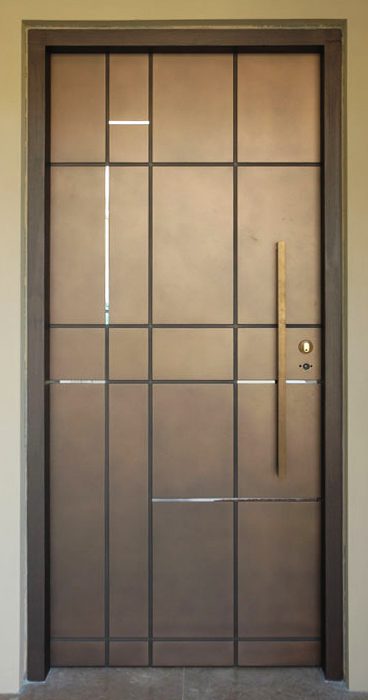 Дверь из латуни фото №51