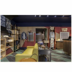 Martin Brudnizki для магазина Pepe Jeans на Риджентс-стрит в Лондоне Martin Brudnizki для магазина Pepe Jeans на Риджентс-стрит в Лондоне