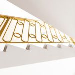 Латунная лестница в клубном доме «Рахманинов»