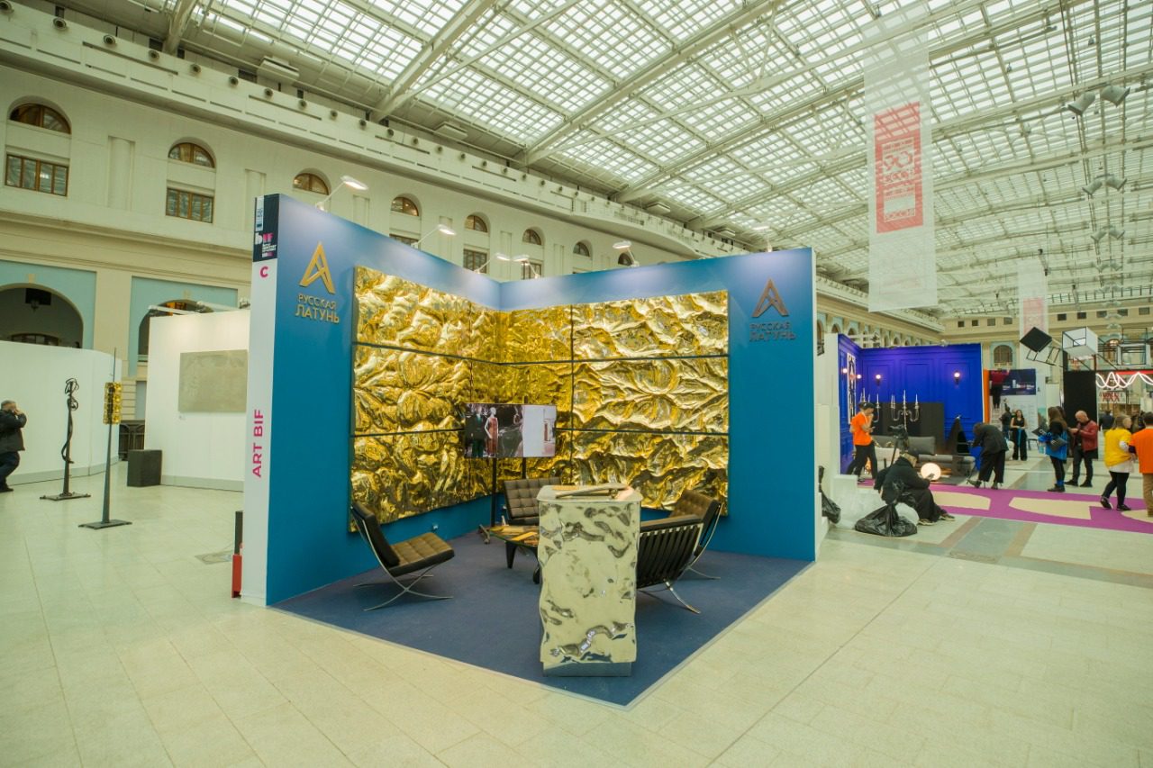 Русская латунь стенд Зодчество 2022