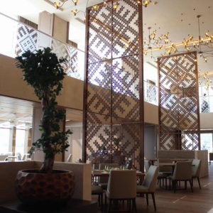 6-ти метровые медные перегородки для VLADIVOSTOK Grand Hotel & SPA 5*