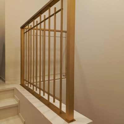 Латунное ограждение Лаконичность