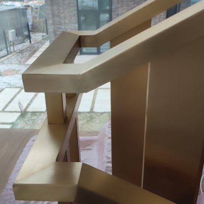 Латунная лестница Синергия,