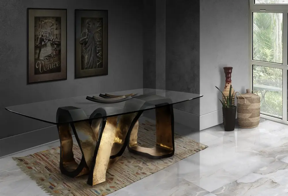 Главные тенденции мебели из латуни в 2025 году: смелая, теплая и неподвластная времени