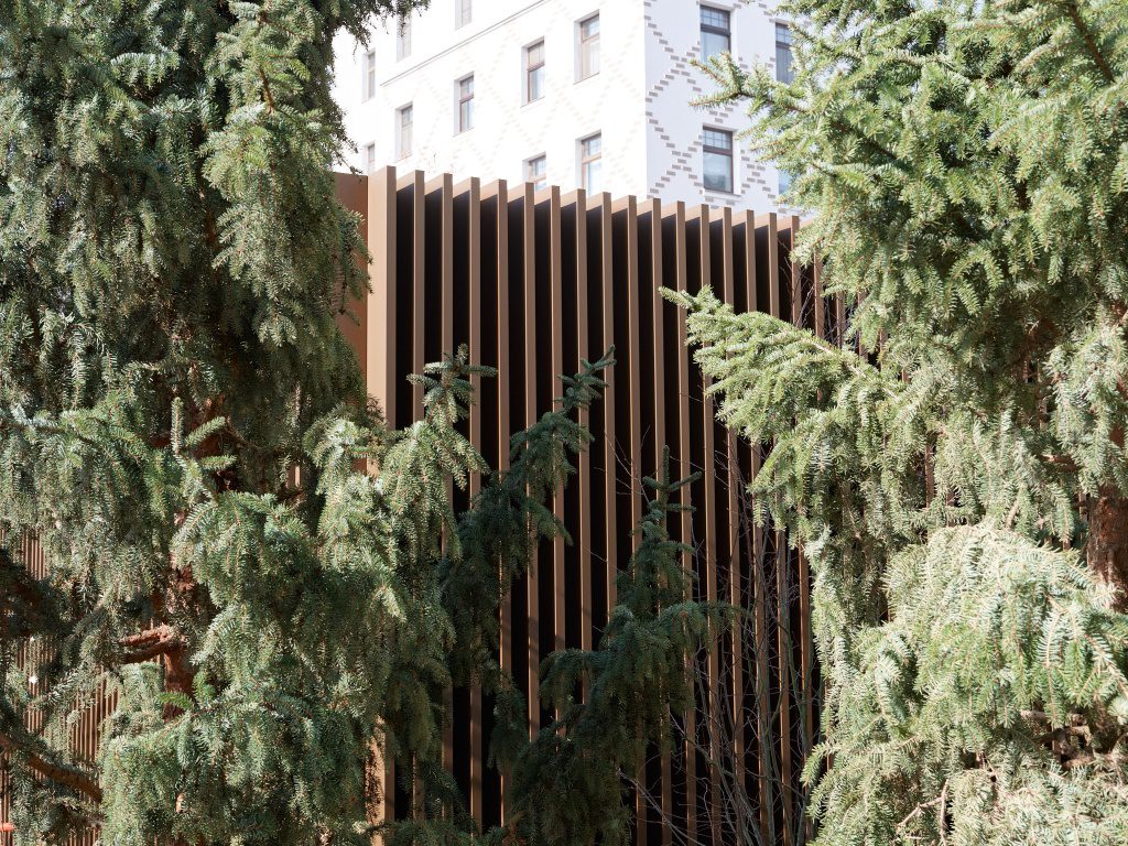 Ограждение территории ЖК Лаврушинский. Фото 6